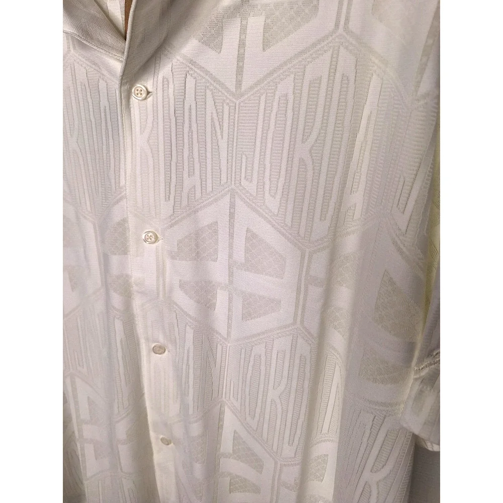 Jordan Flight Short Sleeve Knit Button Down White HF9363 133 size XL